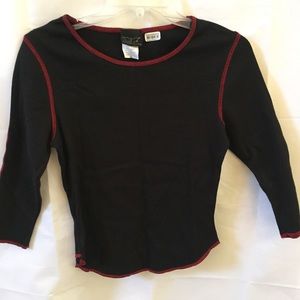 BATMAN BEGINS D.C. COMIC BLACK JR MEDIUM TOP